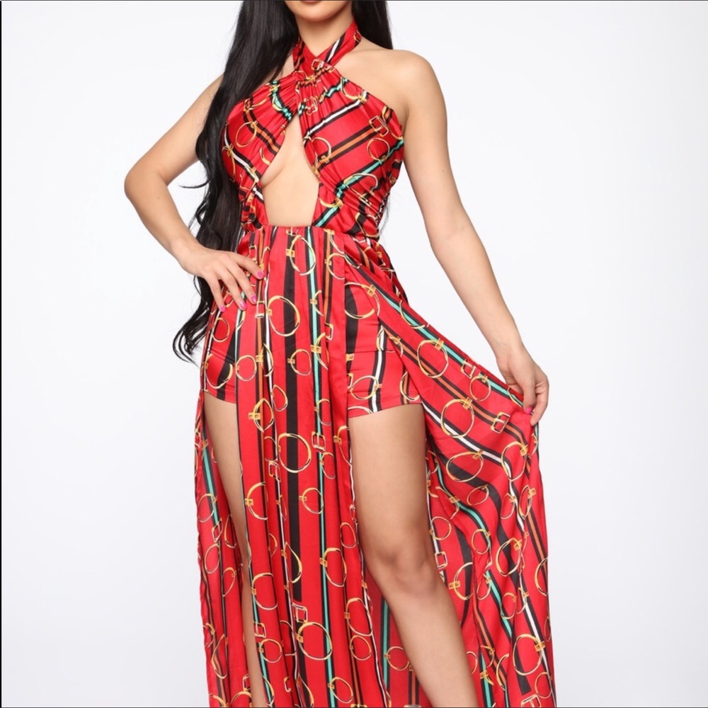 Multicolored Romper